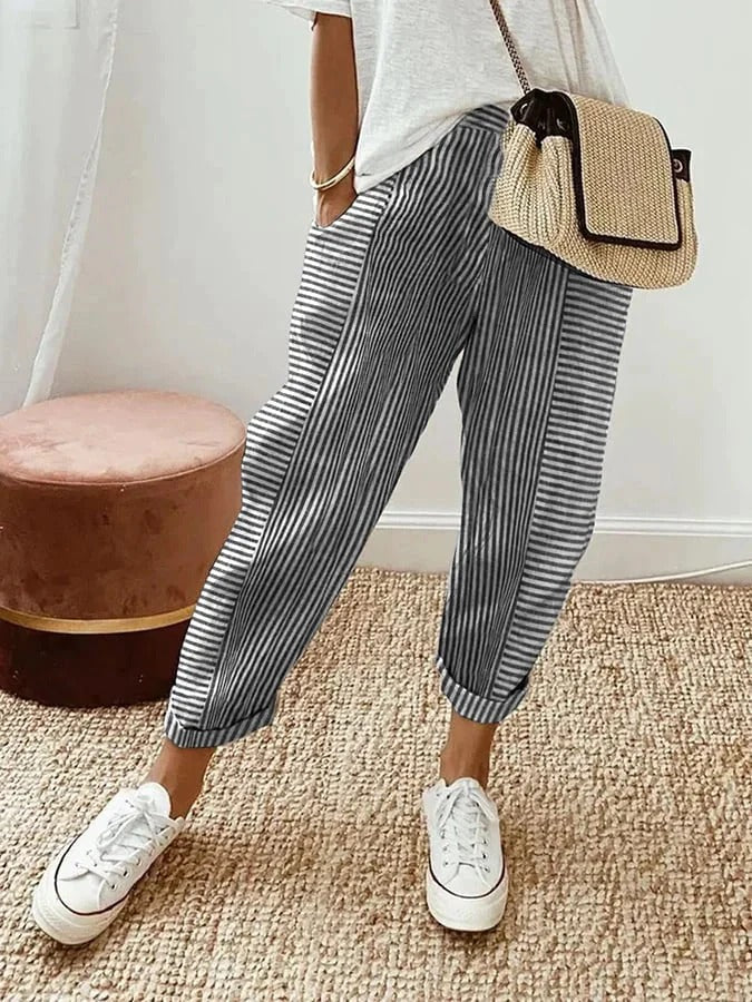 Lora | Pantalon Rayé