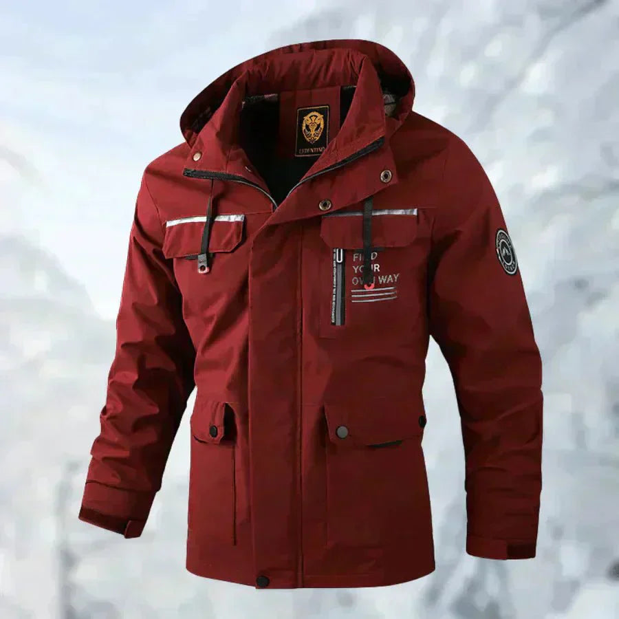 Chris™ - Veste outdoor confortable, coupe-vent et imperméable