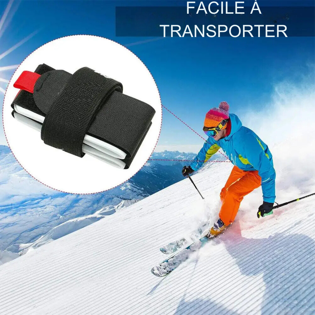 SkiPorter | Porte-Ski et Snowboard Pratique (1+1 GRATUIT)