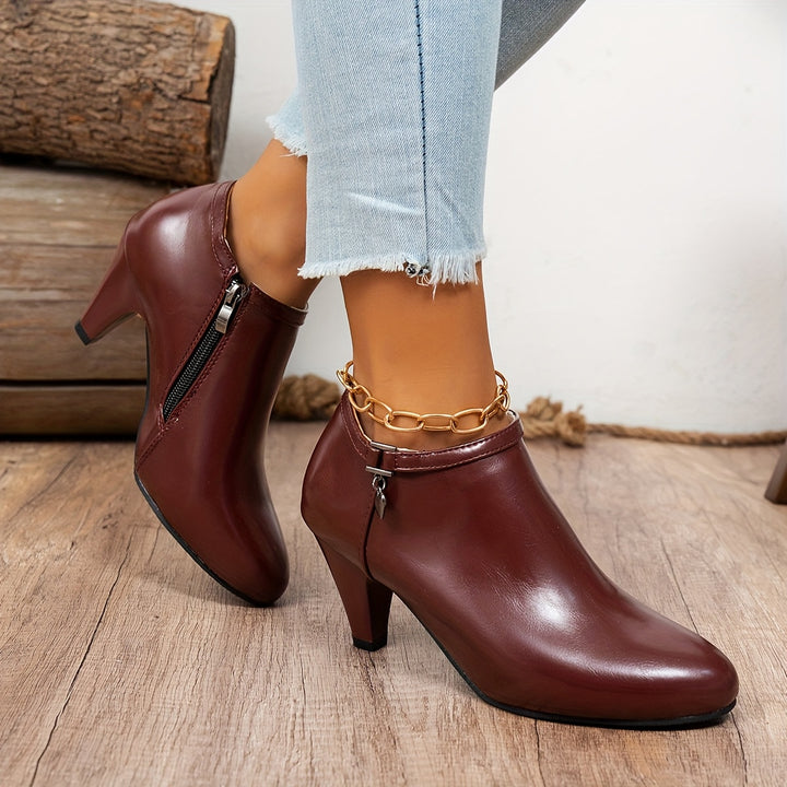 Florianne | Bottines Chic à Talon Confort