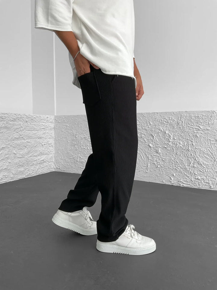 Sami™ - Pantalon confortable côtelé en spandex