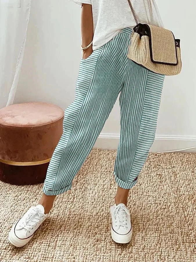 Lora | Pantalon Rayé