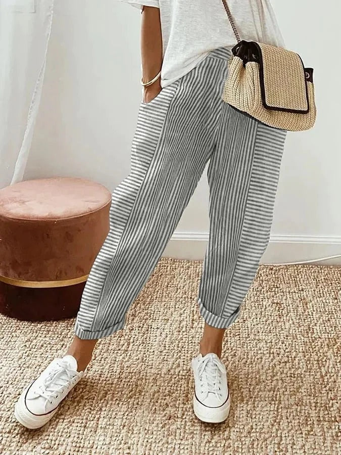 Lora | Pantalon Rayé