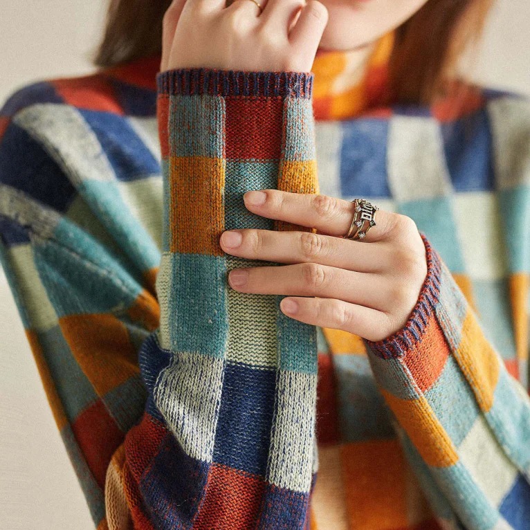 Anna - Le pull col roulé luxe
