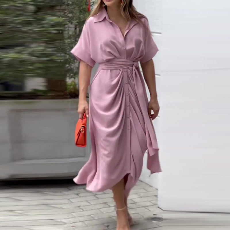Amalia | Robe Maxi Luxe à Envelopper