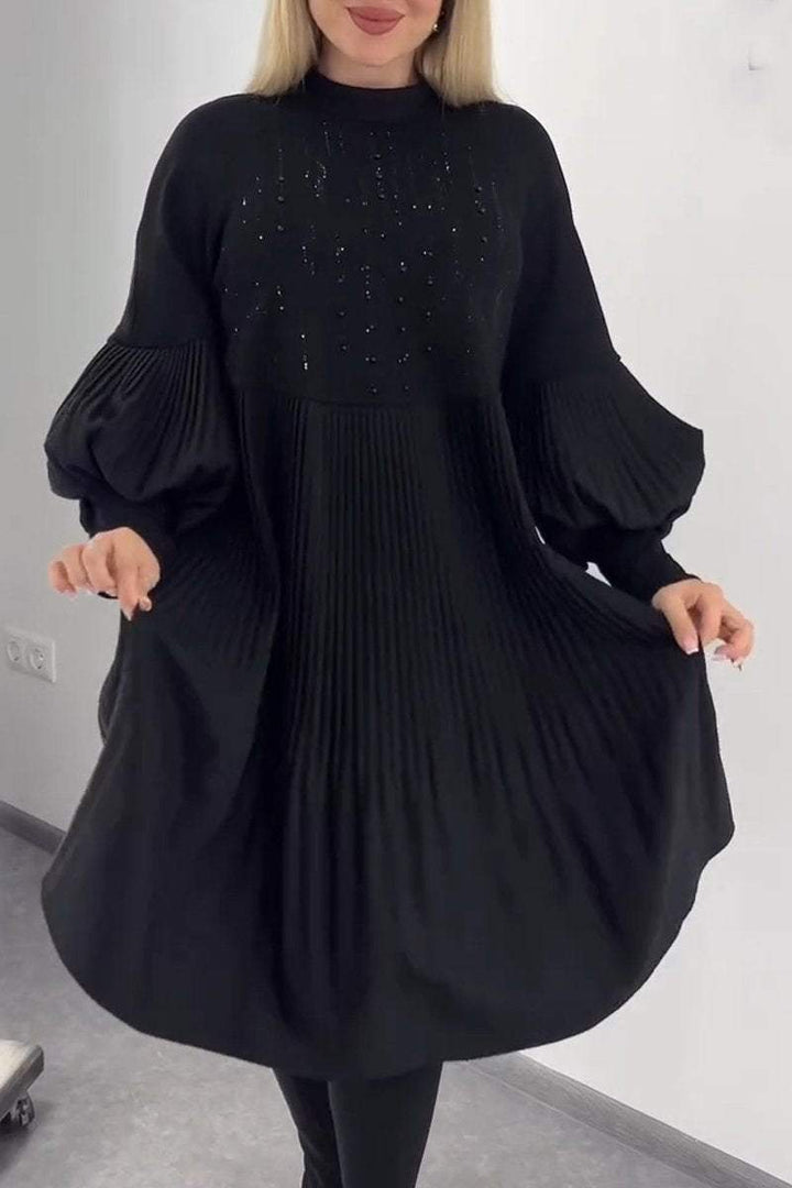 Adrienne | Robe Plissée Couvrant Parfaitement