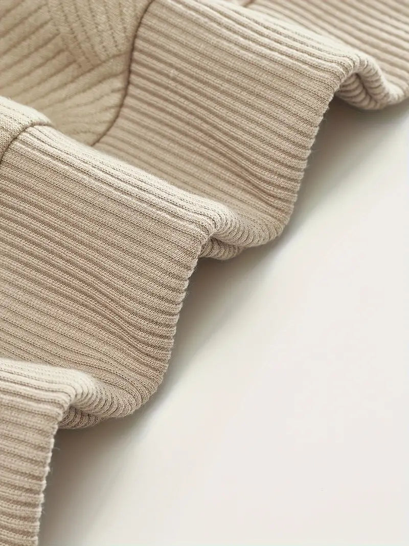 Didier – Pull zippé vintage avec design géométrique