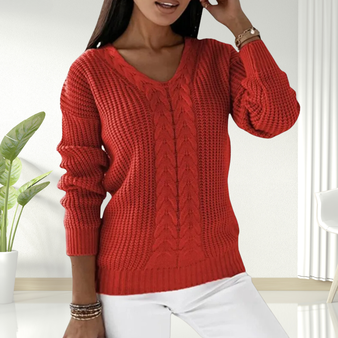 Oriana | Pull Tricoté Scandinave