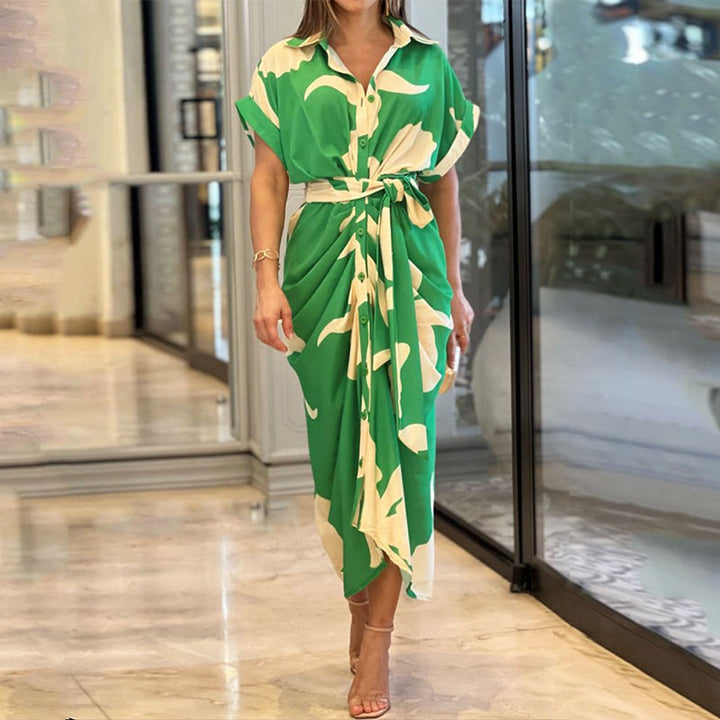 Amalia | Robe Maxi Luxe à Envelopper